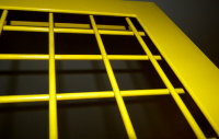 detail van een hekwerk, foto 2012, geplaatst in 2003